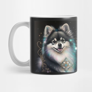 Jeweled Pomsky Mug